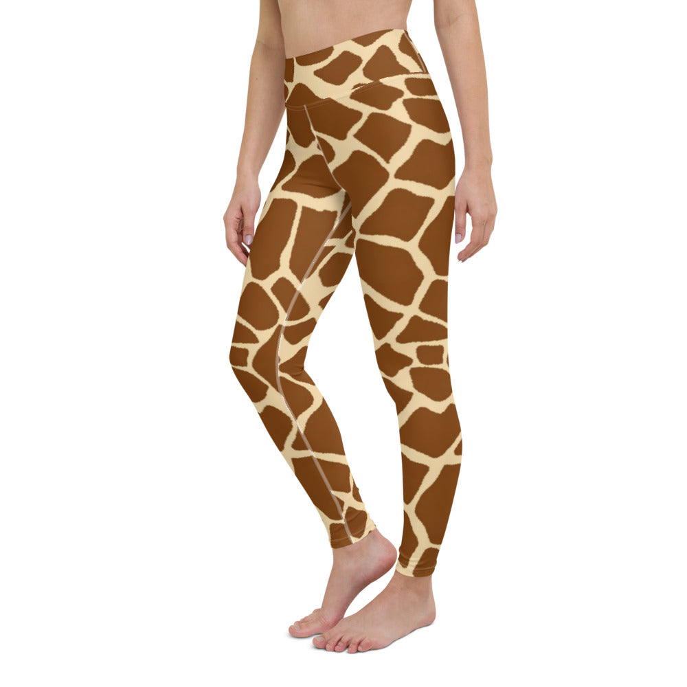 Giraffe Spots Yoga Leggings