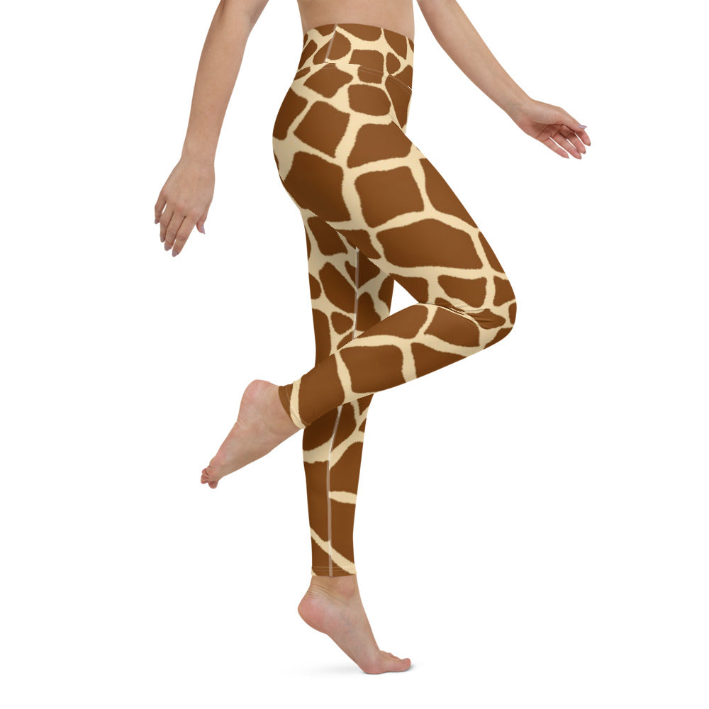 Giraffe Spots Yoga Leggings