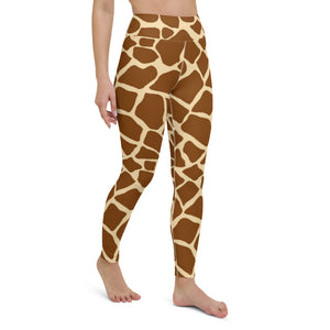 Giraffe Spots Yoga Leggings