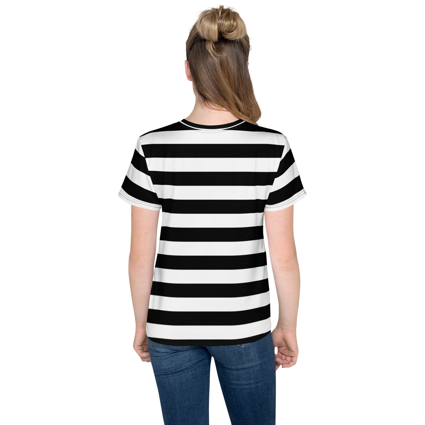 Prison Stripes Youth Crew Neck T-shirt