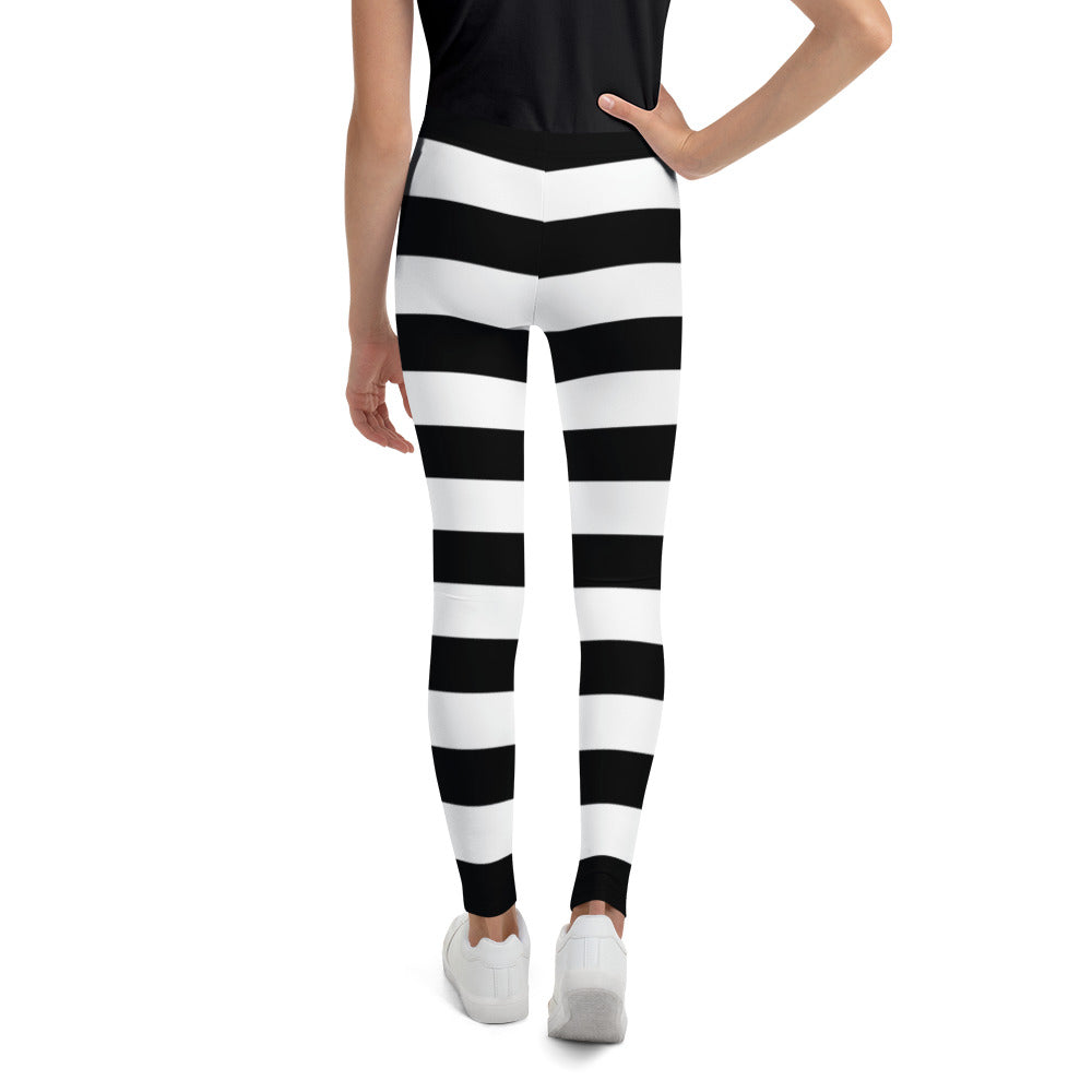 Prison Stripes Youth Leggings