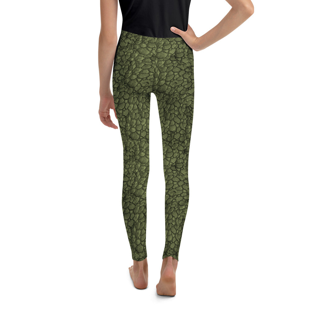 Scaly Monster Youth Leggings