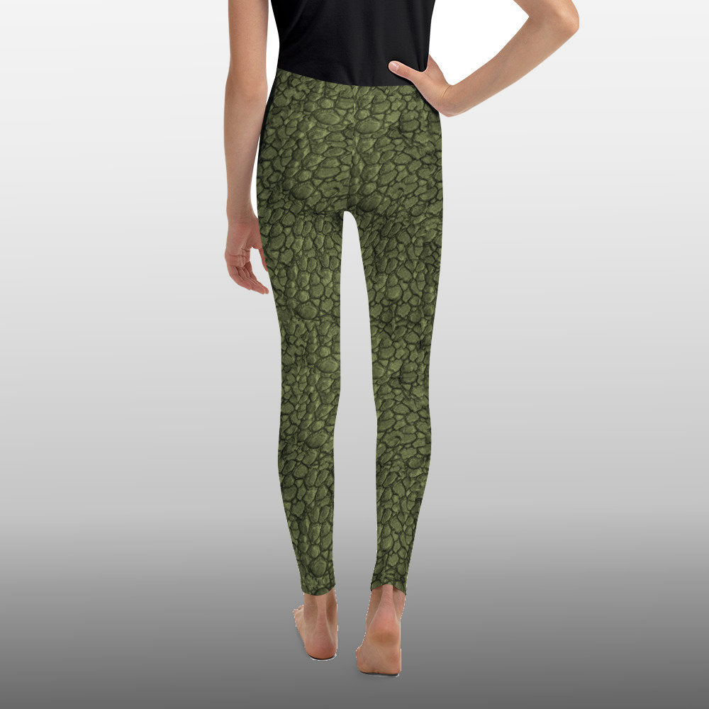 Scaly Monster Youth Leggings