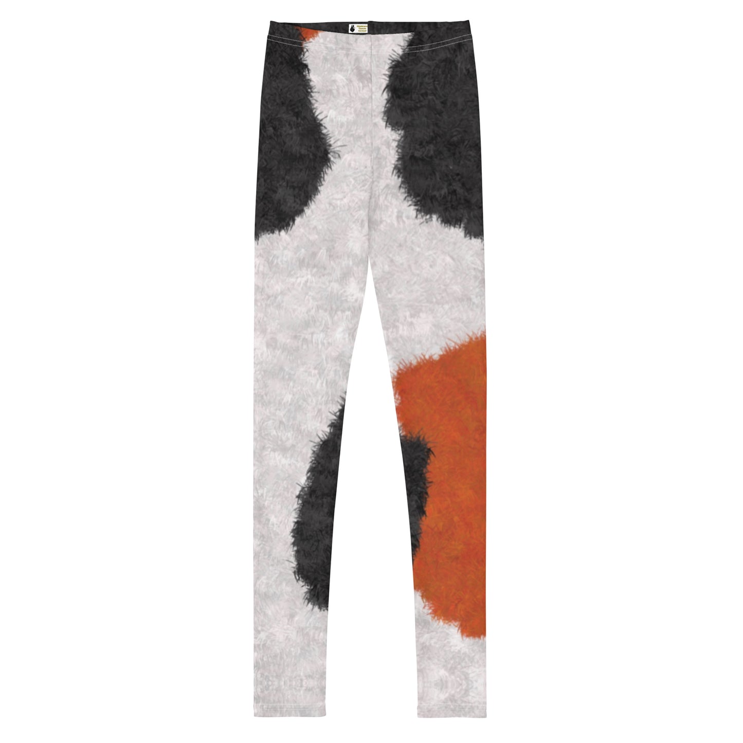 Calico Cat Fur Print Youth Leggings