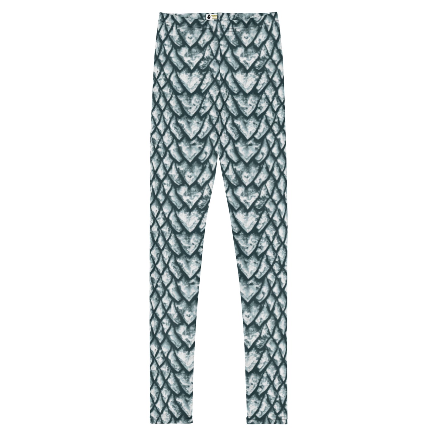 Ice Dragon Scale Youth Leggings