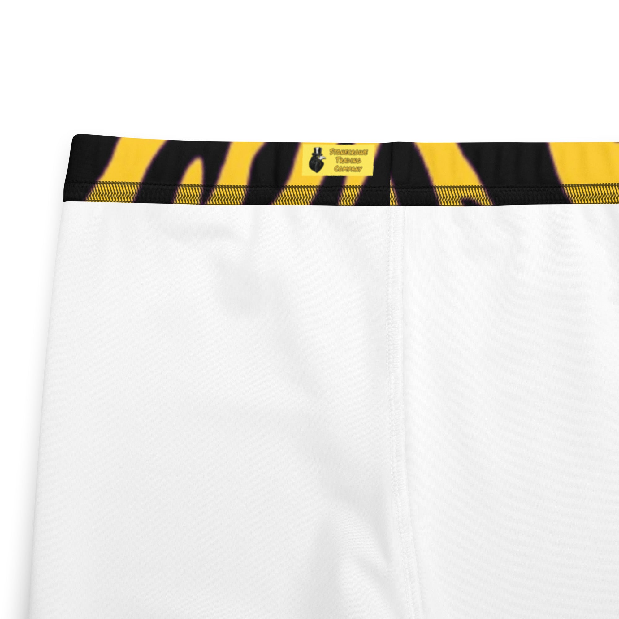 Black and Gold Tiger Stripes Youth Leggings