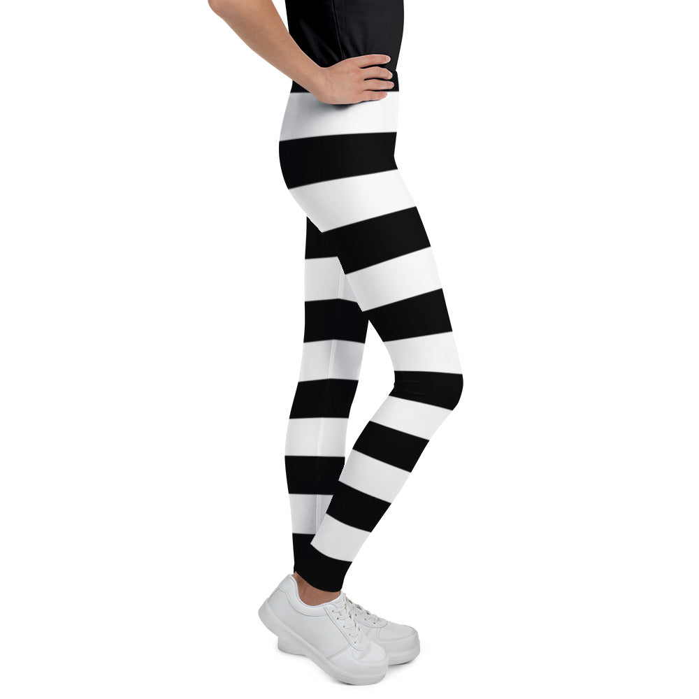 Prison Stripes Youth Leggings