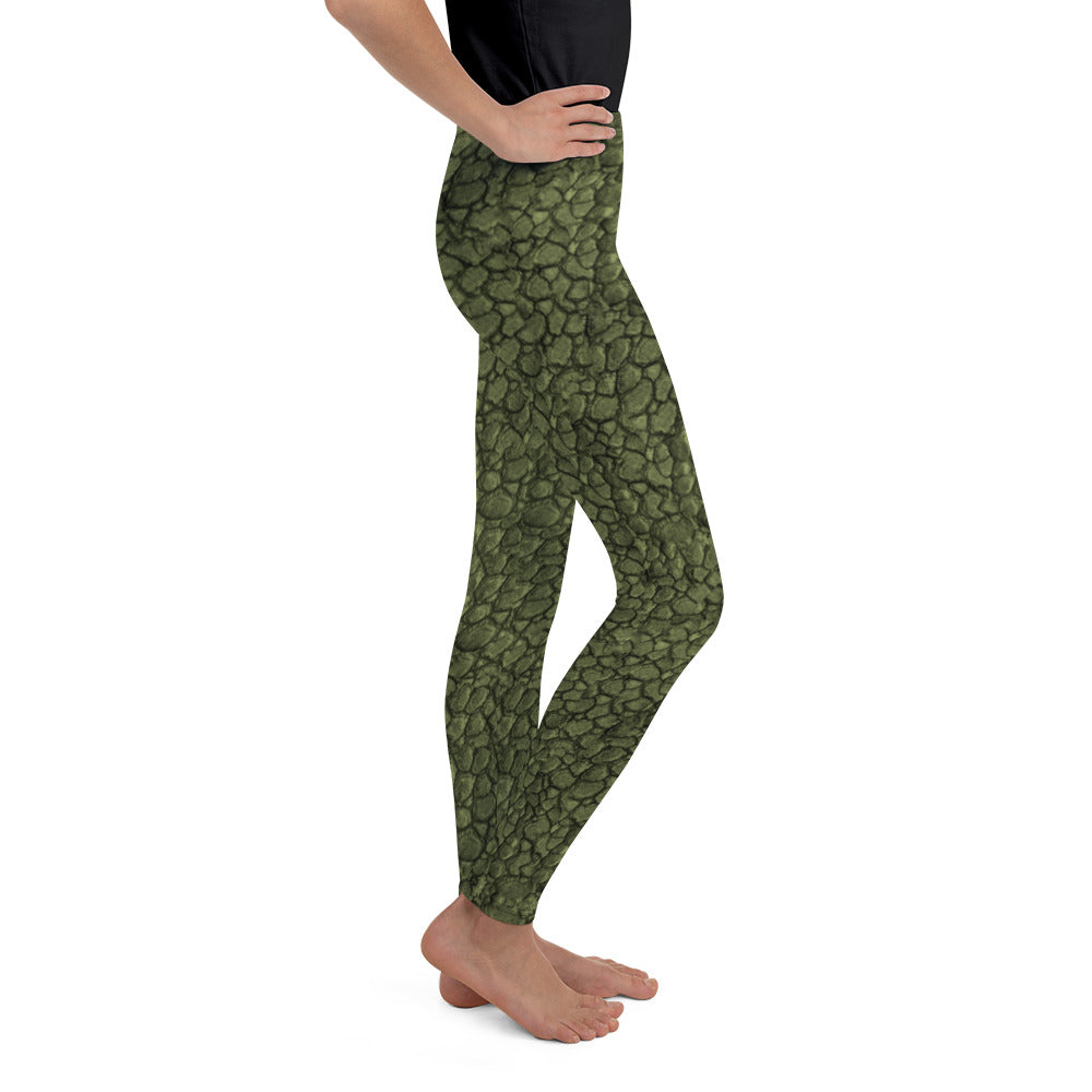 Scaly Monster Youth Leggings