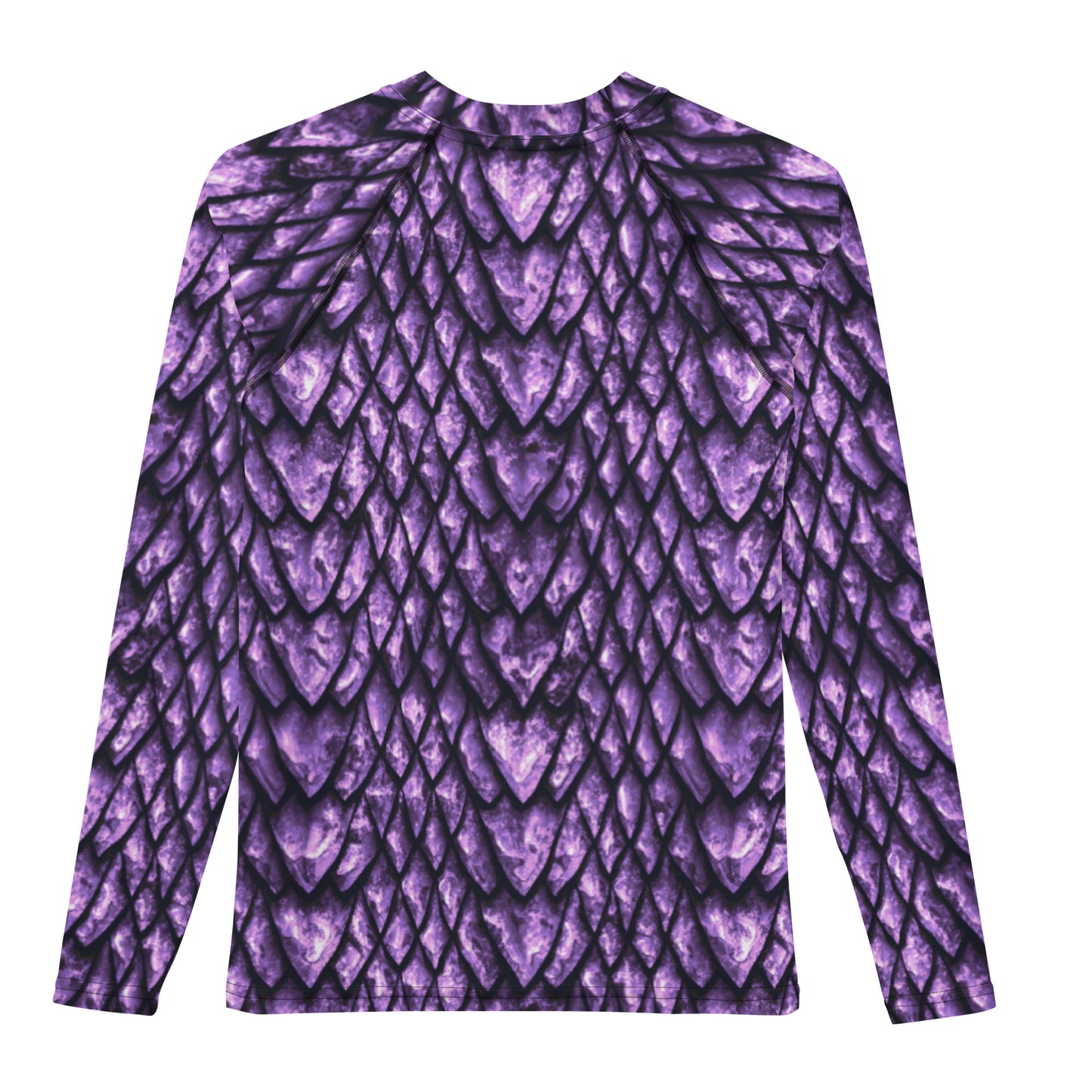 Amethyst Dragon Scale Youth Rash Guard