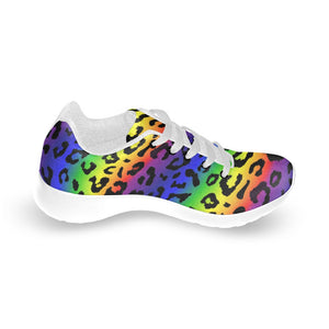 Rainbow Leopard Kid's Sneakers (Little Kid/Big Kid)