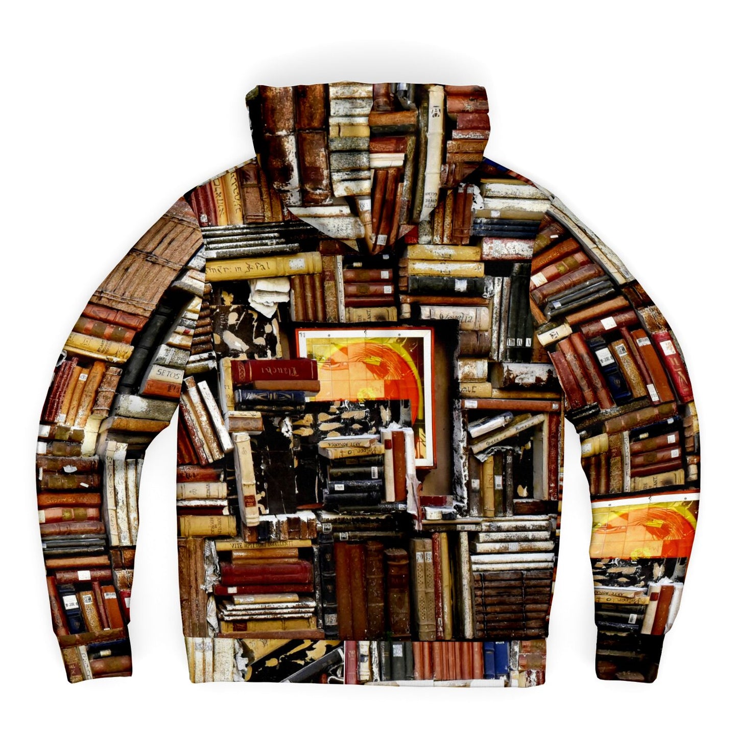 Bibliophile Zip Up Microfleece Hoodie