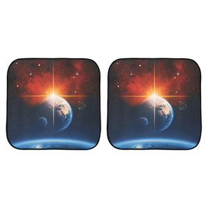 Beautiful Planet Sun Shade (28" x 28") (Small) (Two Pieces)