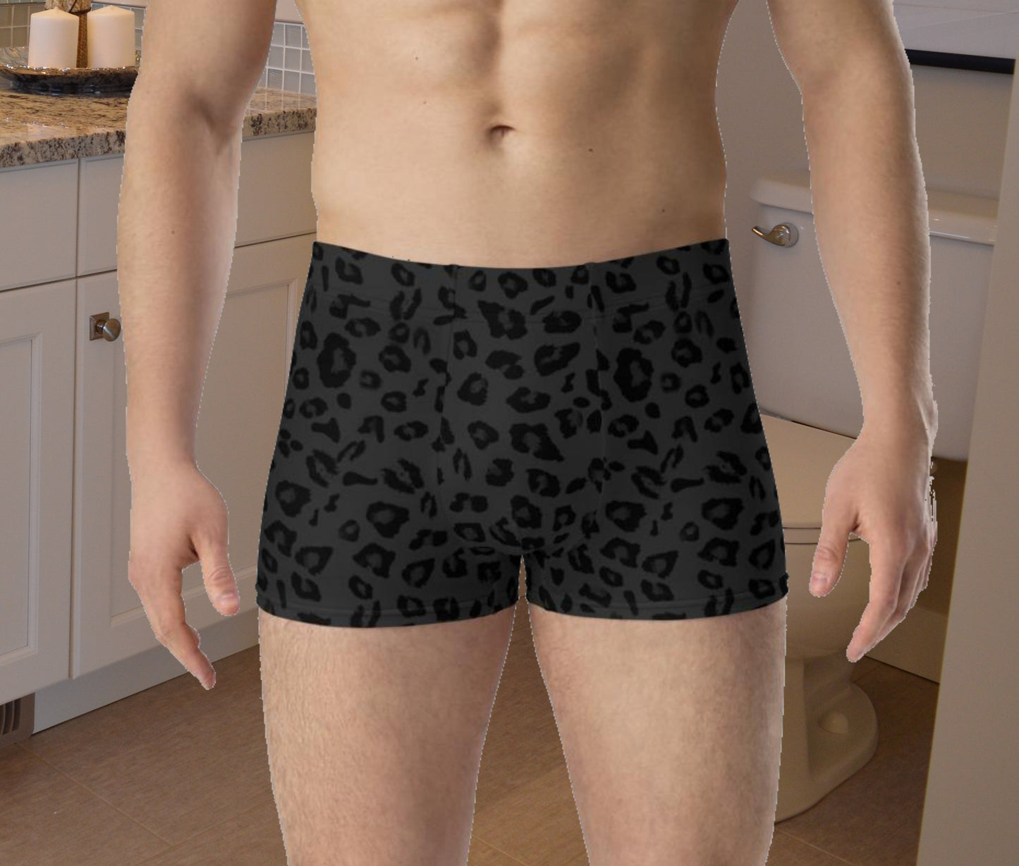 Black Panther Print Boxer Briefs