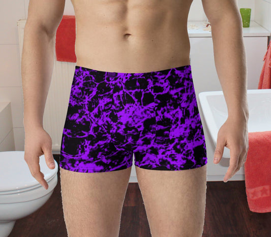 Purple Ocean Men's Boxer Briefs