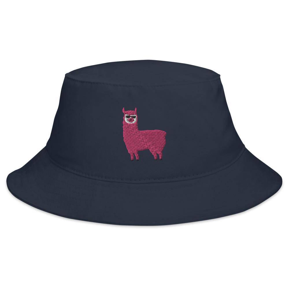 Llama Security Embroidered Bucket Hat