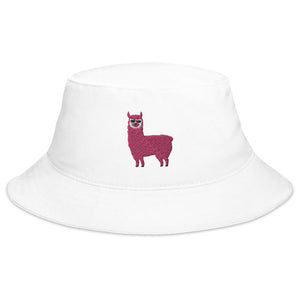 Llama Security Embroidered Bucket Hat