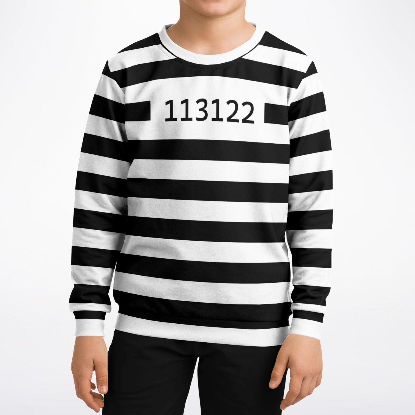 Prison Stripes Youth Sweatshirt