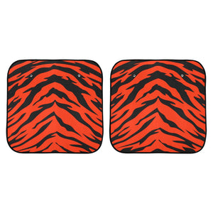 Bengal Tiger Stripe Auto Sun Shade (28" x 28") (Small) (Two Pieces)