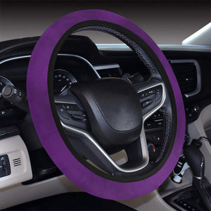 Purple Shadow Dragon Steering Wheel Cover with Elastic Edge