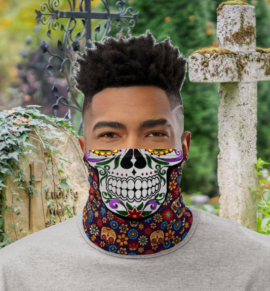 Day of The Dead Neck Gaiter