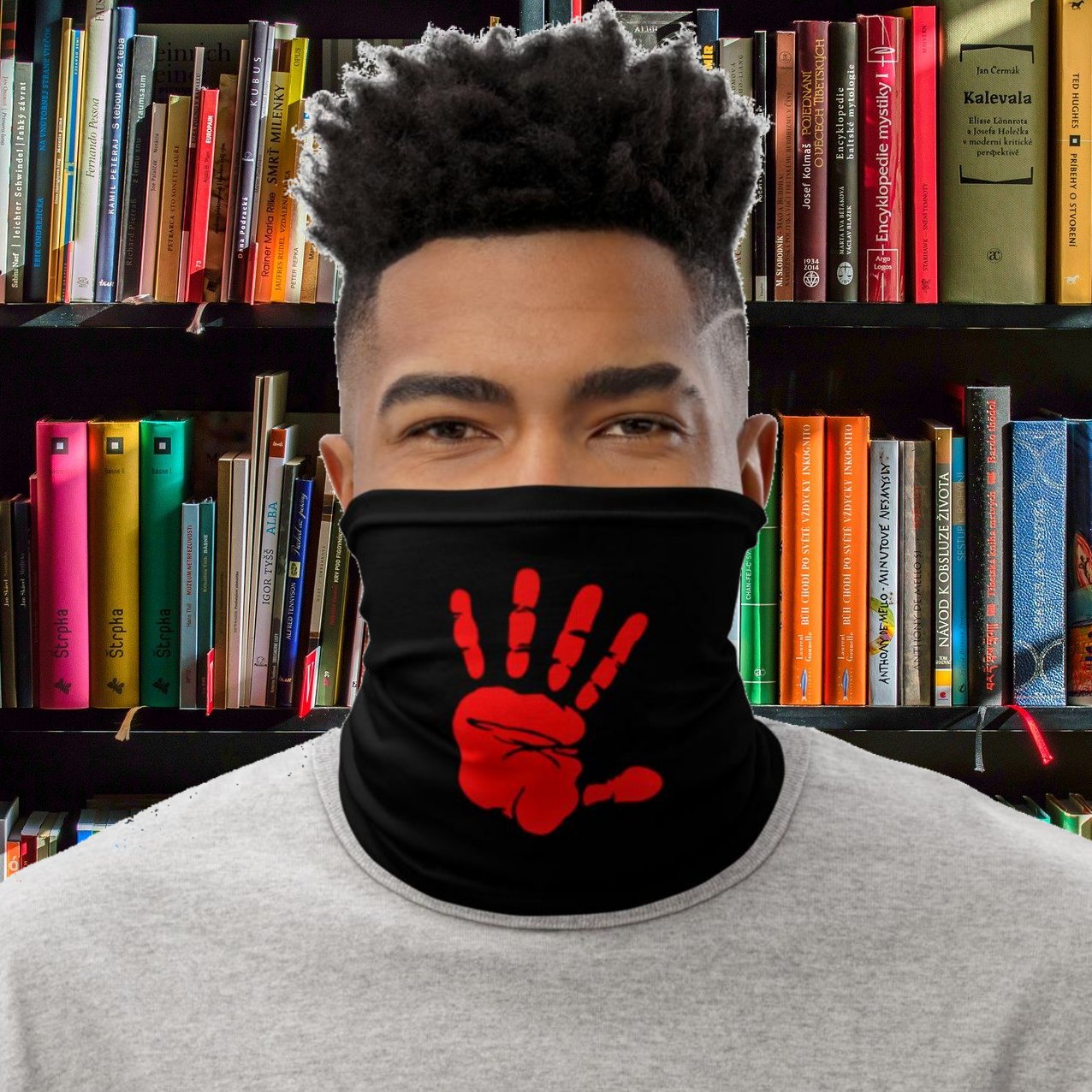 The Red Hand Neck Gaiter