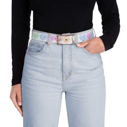 Valentine Candy Hearts Belt