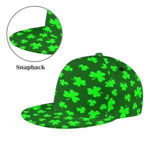 Shamrocks Snapback Hat