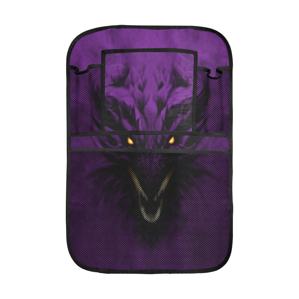 Purple Shadow Dragon Seat Back Organizer (2-Pack)