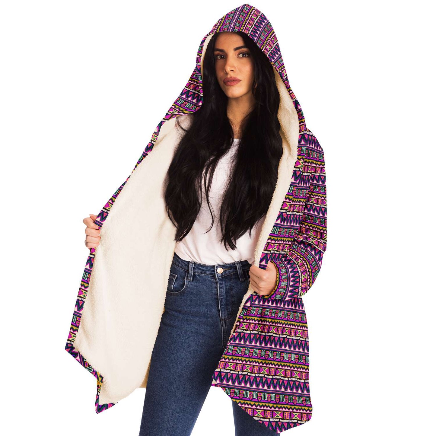 Colorful Native American Inspired Cloak