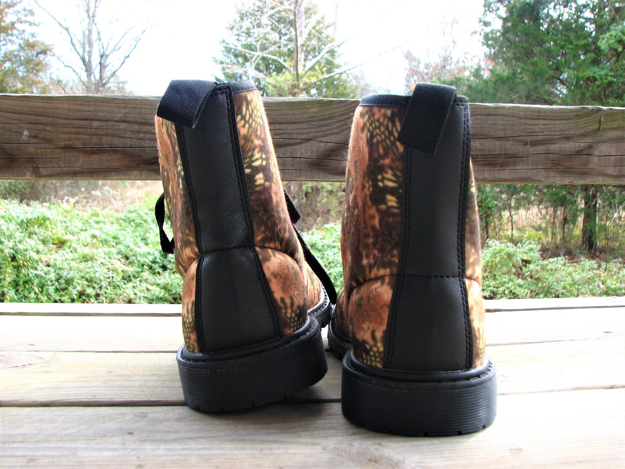 Dry Country Camo Canvas Boots