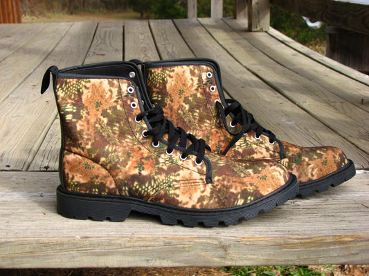 Dry Country Camo Canvas Boots