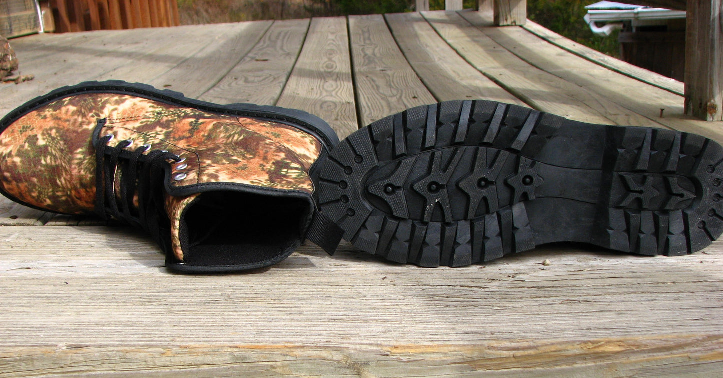 Dry Country Camo Canvas Boots