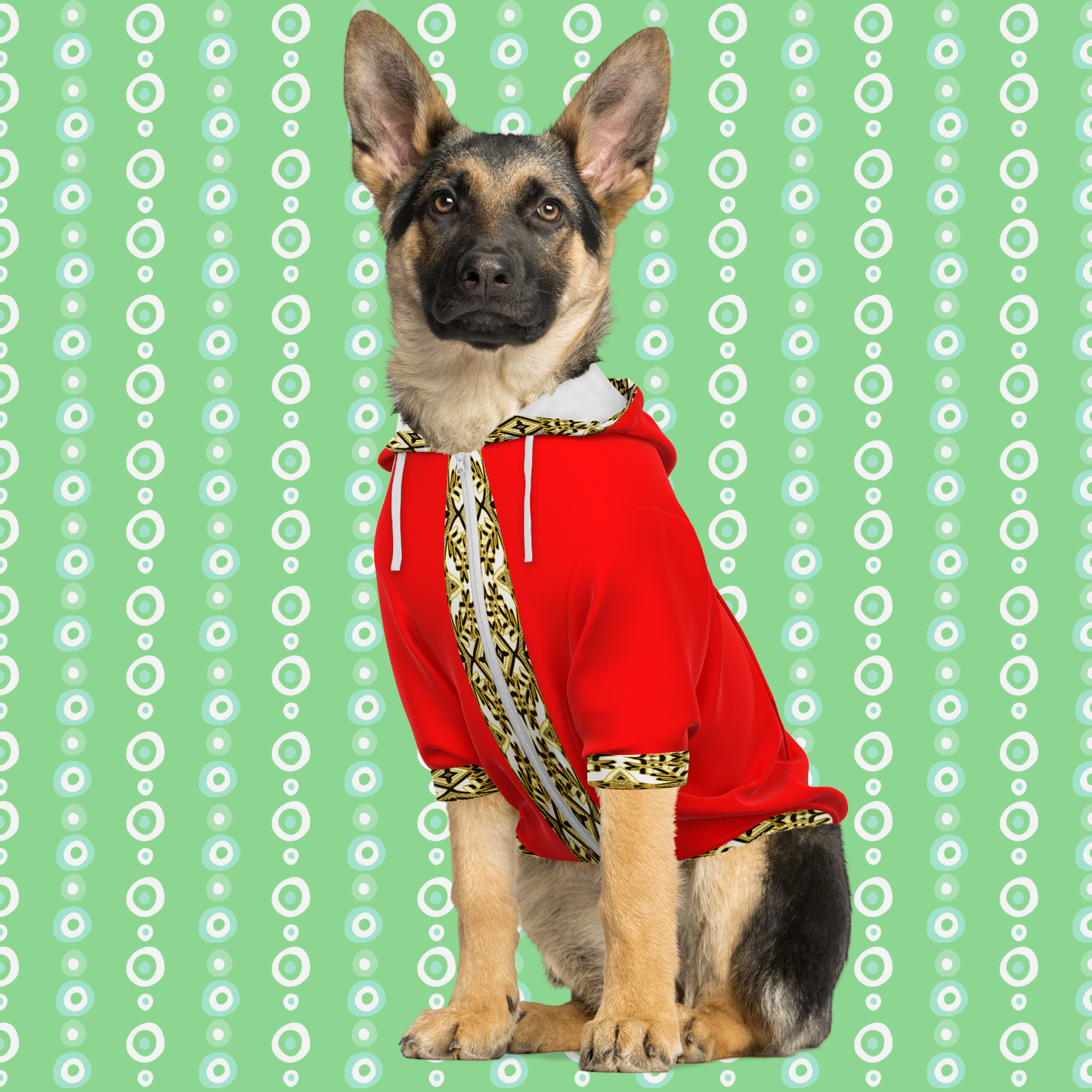 Santa Claus Doggie Hoodie