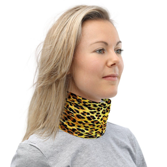 Leopard Print Neck Gaiter