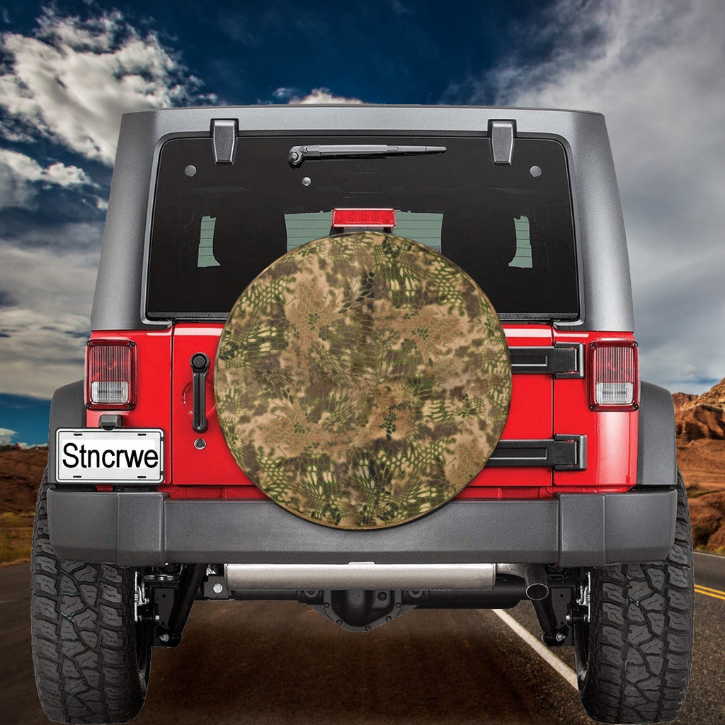 Dry Country Camo Spare Tire Cover (Small) (15")