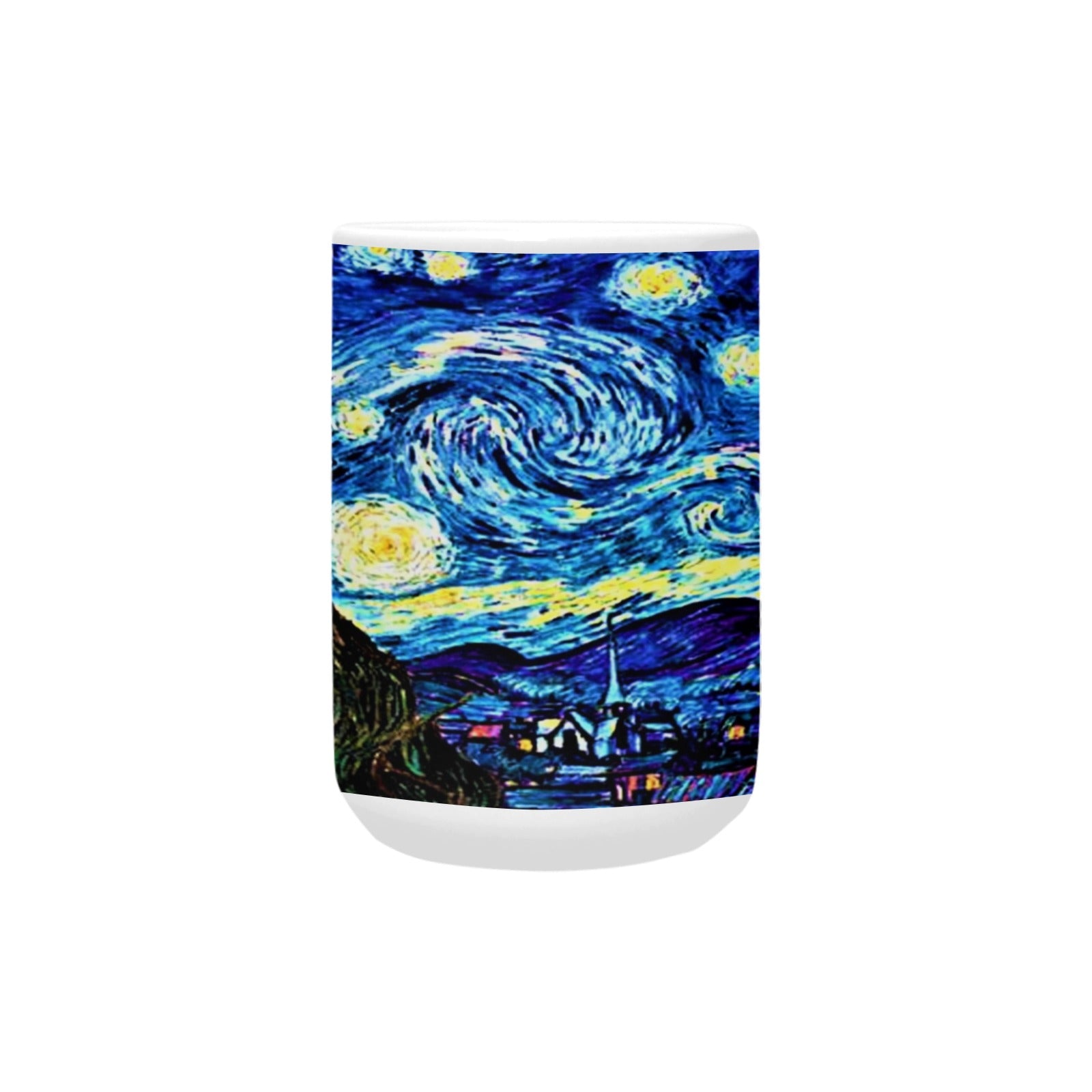 Starry Night 15 oz Ceramic Mug (Made in USA)