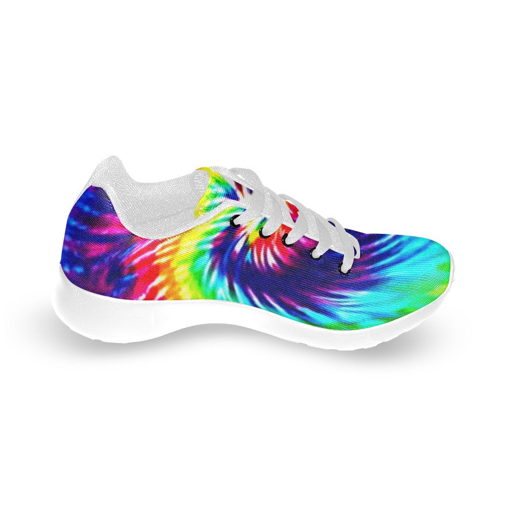 Rainbow Tie Dye Women's Sneakers