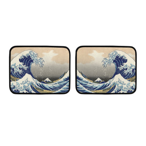 The Great Wave off Kanagawa by Katsushika Hokusai Back Floor Mats (2pcs)