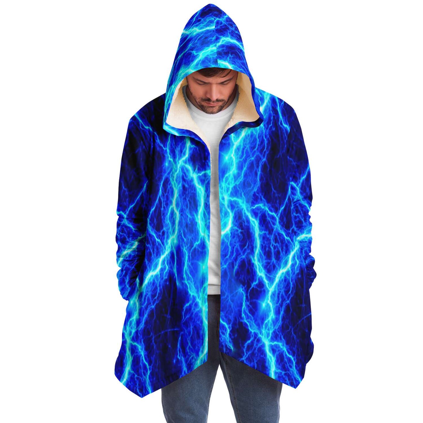 Blue Lightning Cloak