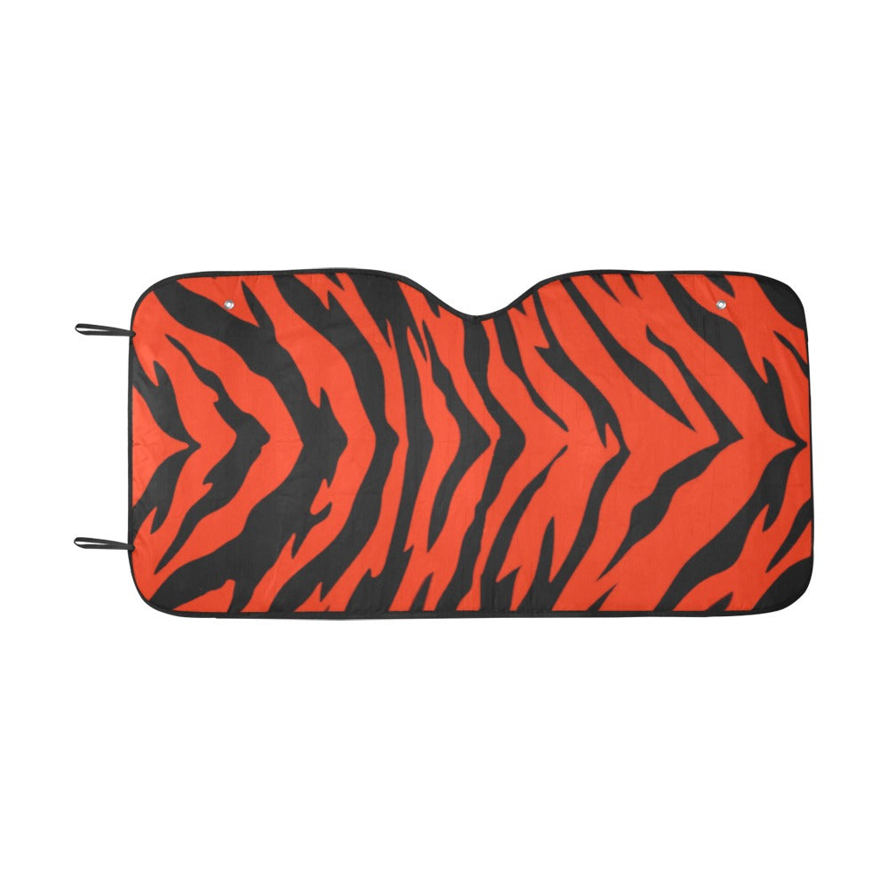 Bengal Tiger Stripe Auto Sun Shade 55" x 29.53"