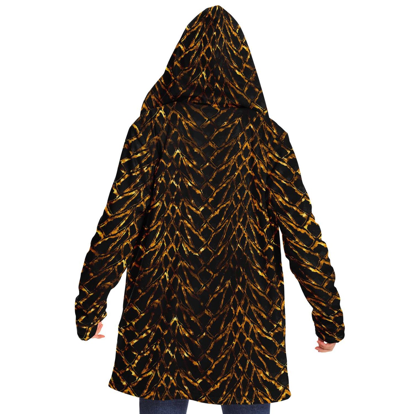 Molten Gold Dragon Scale Cloak