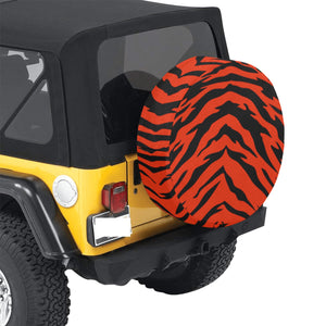 Bengal Tiger Stripe Spare Tire Cover (Medium) (16")