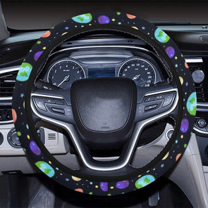 Solar System Steering Wheel Cover with Elastic Edge