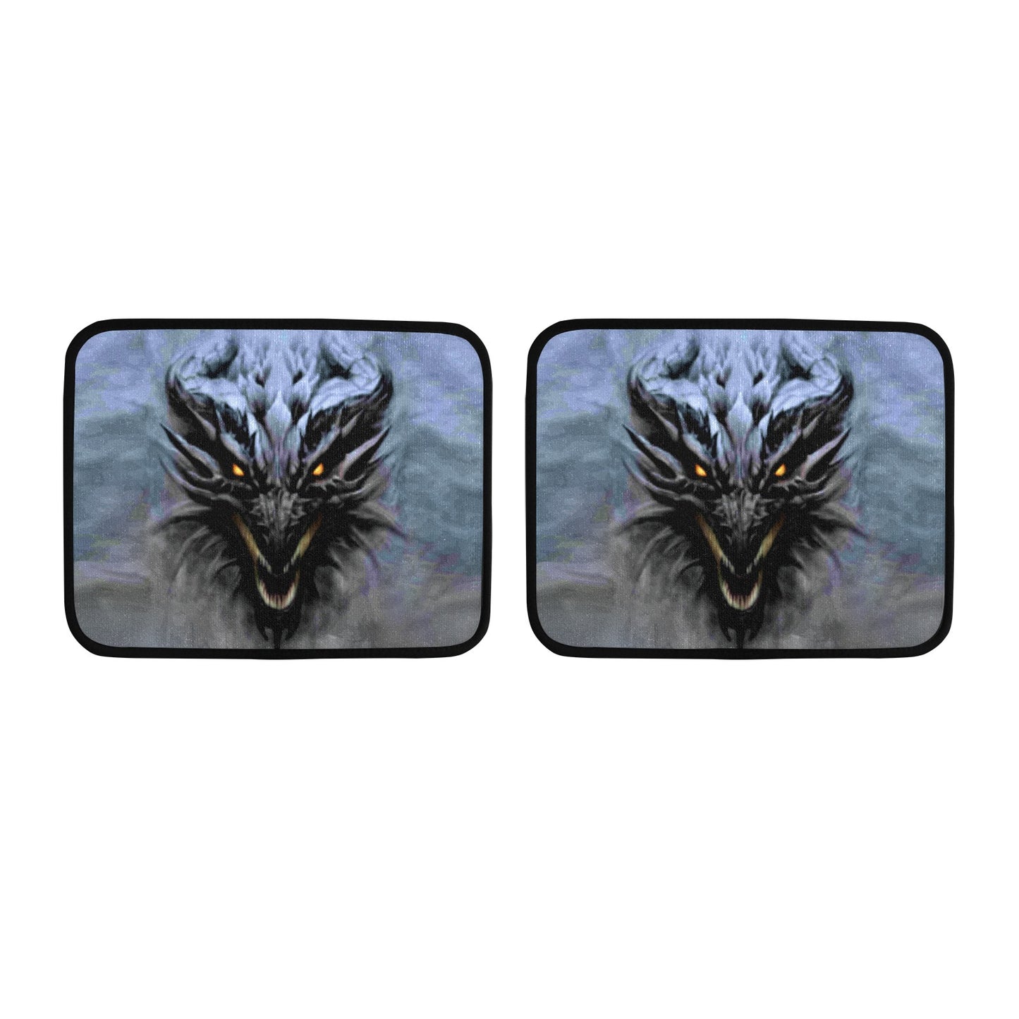 Shadow Dragon Back Floor Mats (2pcs)