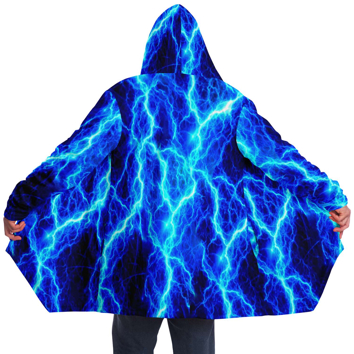 Blue Lightning Cloak