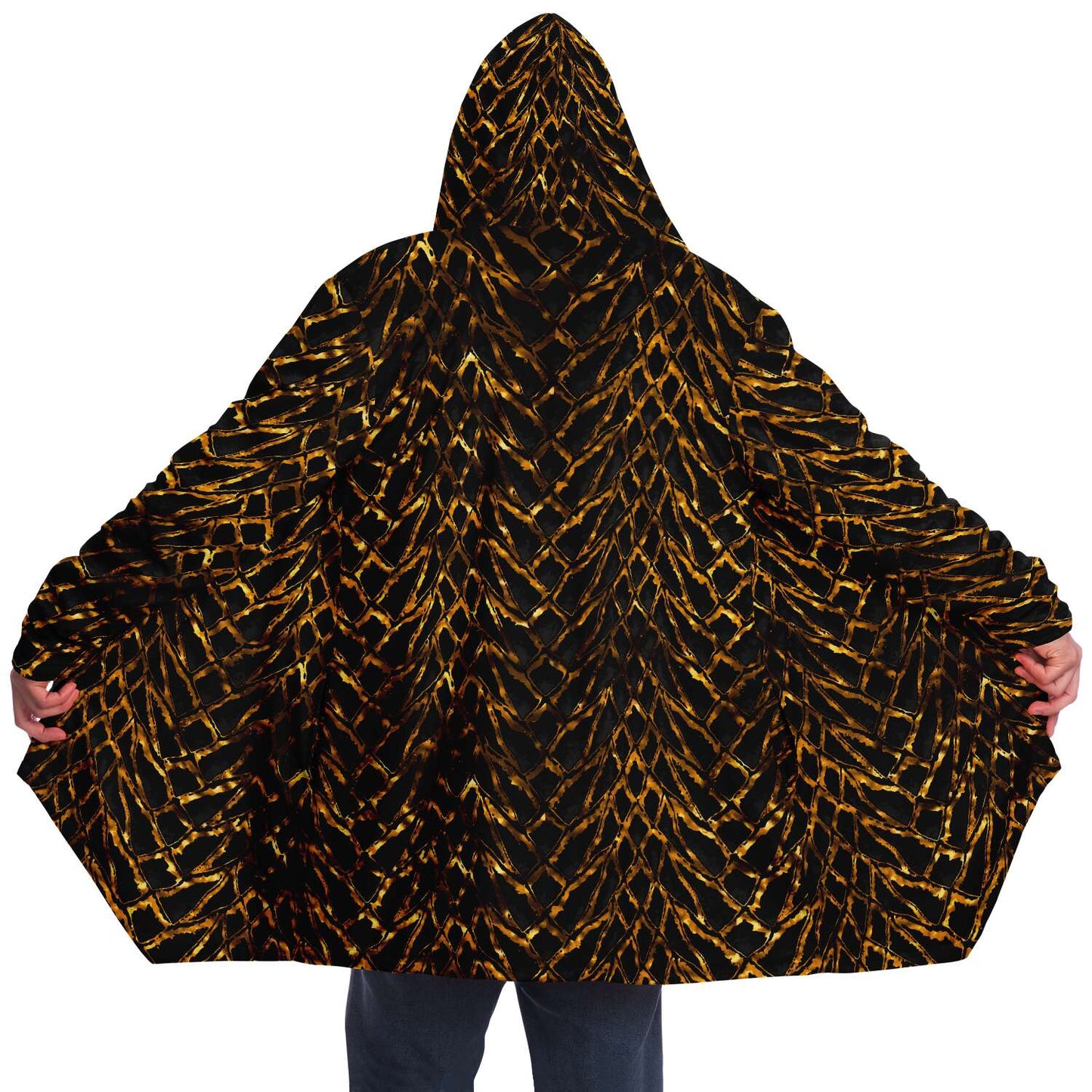 Molten Gold Dragon Scale Cloak