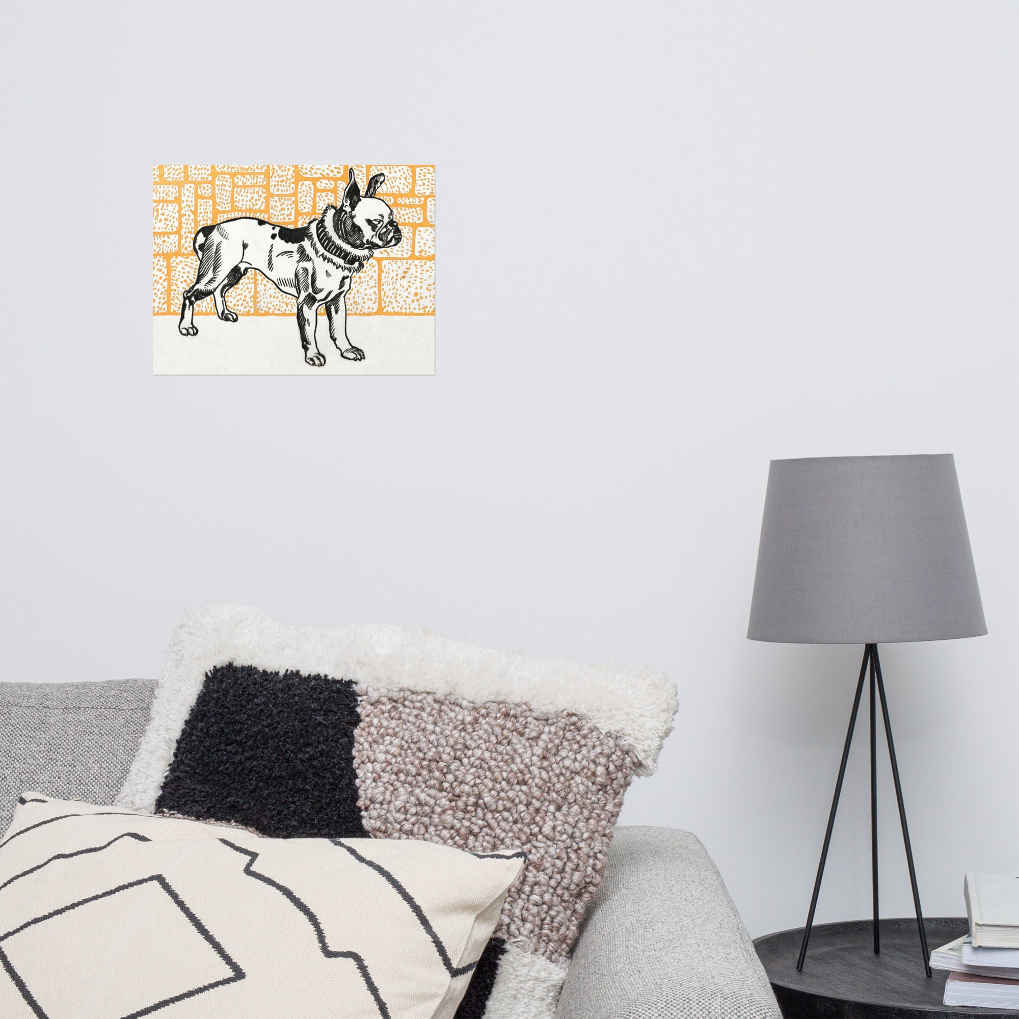 Pitbull Terrier by Moriz Jung Matte Paper Poster