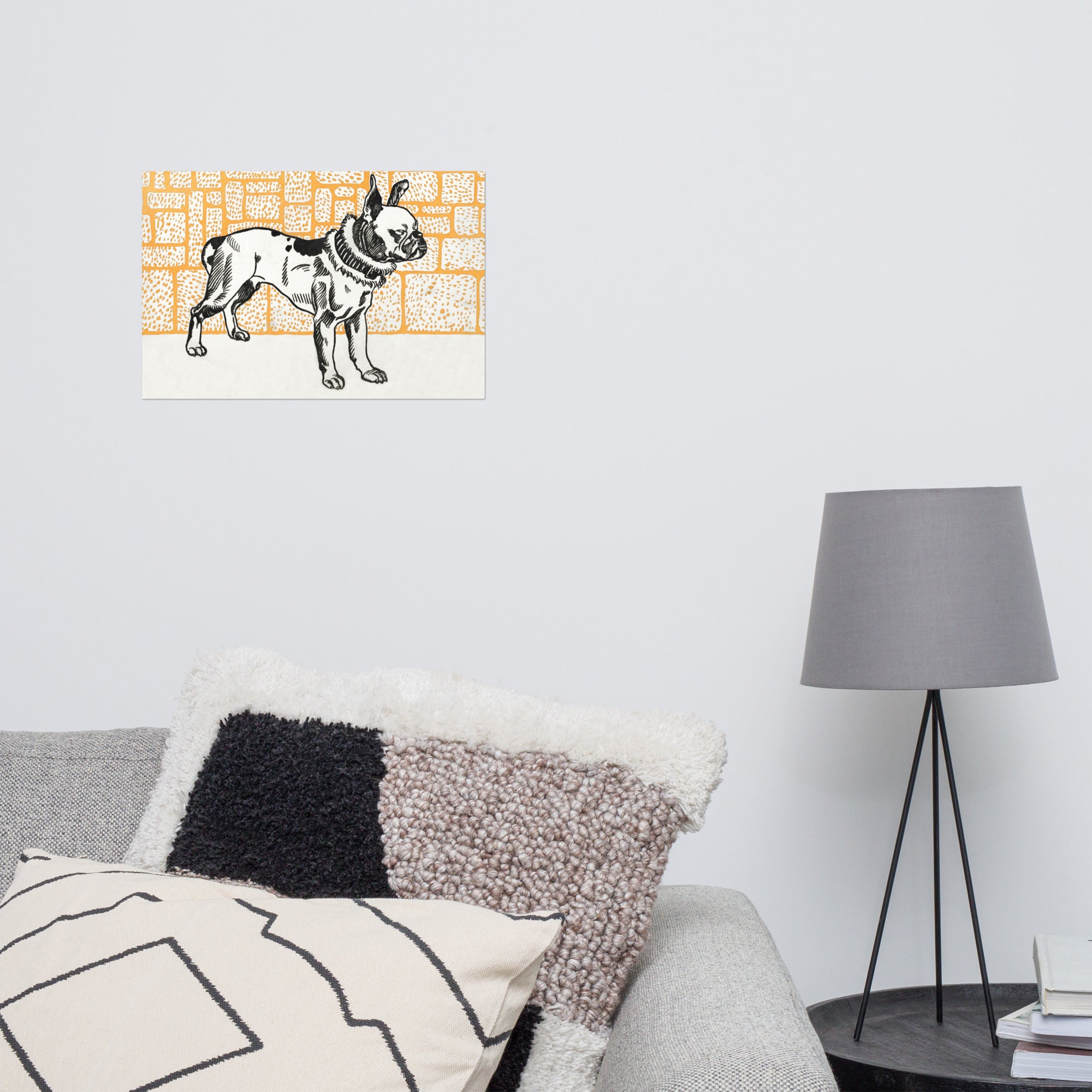 Pitbull Terrier by Moriz Jung Matte Paper Poster