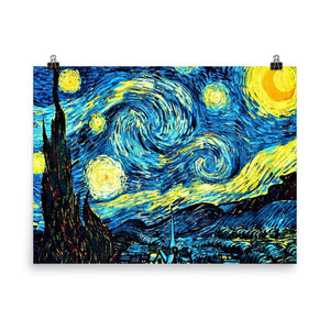 Starry Night by van Gogh Poster