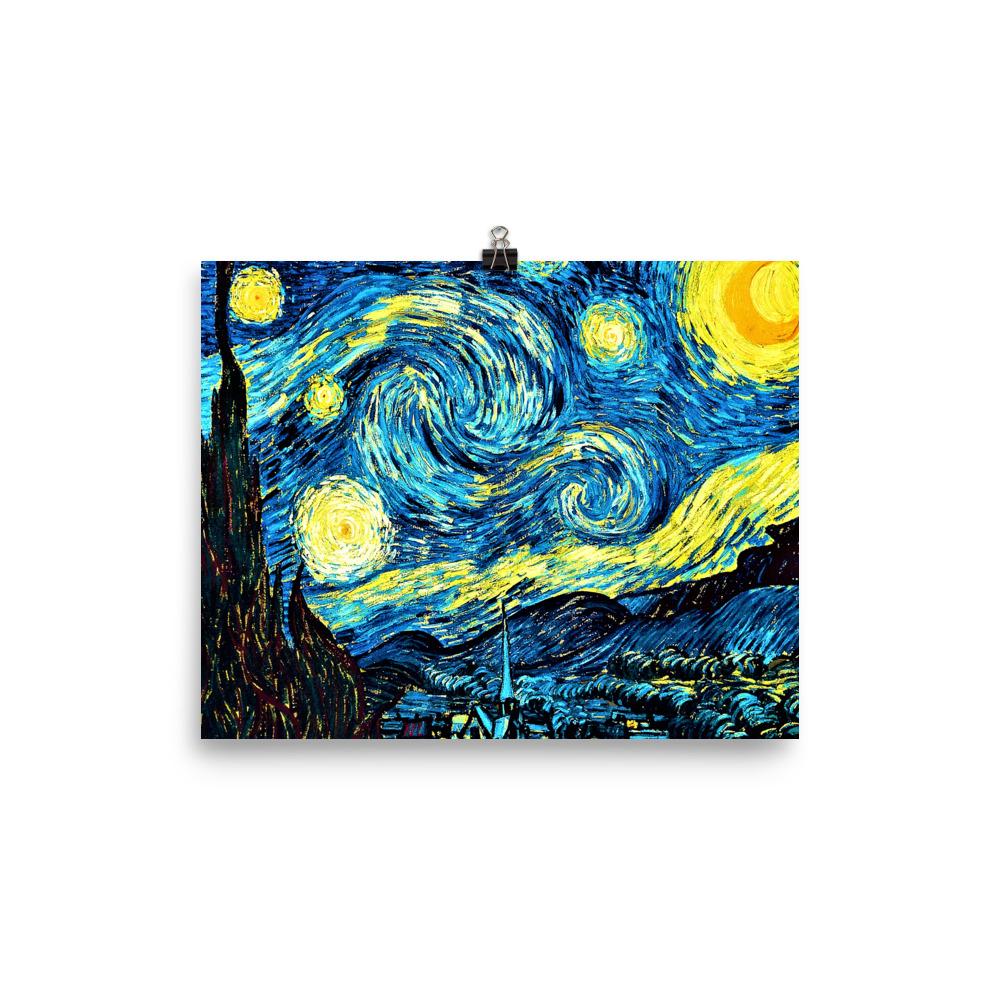 Starry Night by van Gogh Poster